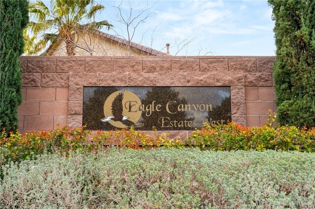 5940 Vizzi Ct, Las Vegas, NV 89131 - view of community / neighborhood sign