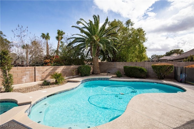 3236 Cliff Sieler Ct, Las Vegas, NV 89117 - view of pool with a fenced backyard