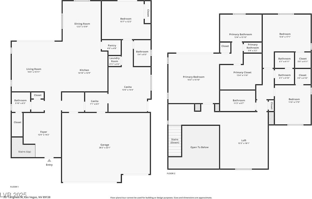 767 Tallgrass St, Las Vegas, NV 89138 - room layout