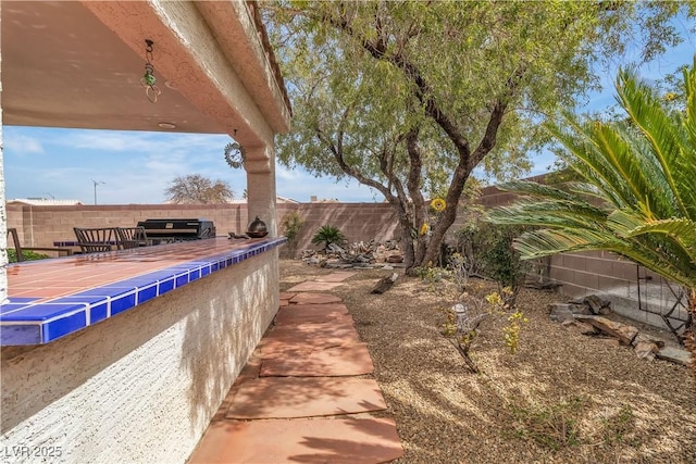6405 Break Point Ave, Las Vegas, NV 89130 - view of fenced backyard