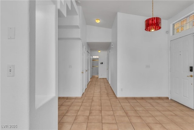6405 Break Point Ave, Las Vegas, NV 89130 - foyer entrance with light tile patterned floors