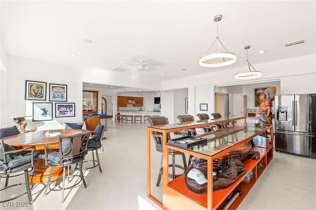 20 Kittansett Loop, Henderson, NV 89052 - dining area with ceiling fan