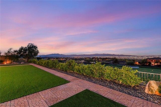 20 Kittansett Loop, Henderson, NV 89052 - view of grassy yard with a mountain view