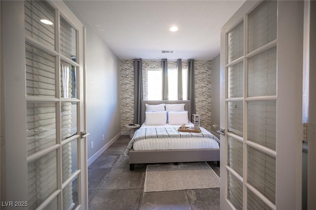 340 Autumn Palace Ct, Las Vegas, NV 89144 - bedroom featuring stone finish flooring, baseboards, and recessed lighting
