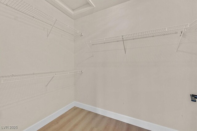 8513 Festival Dr, Las Vegas, NV 89134 - spacious closet featuring light wood-style floors