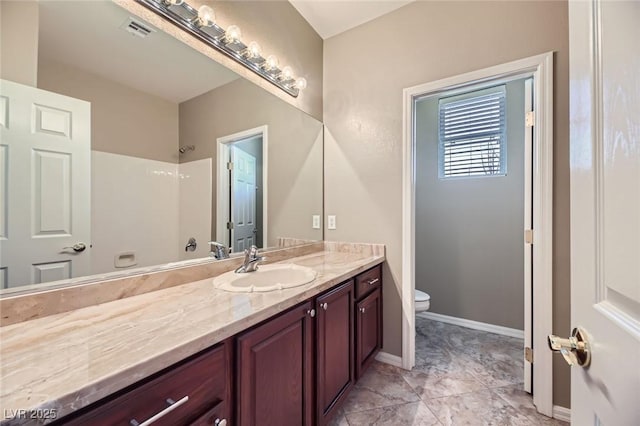 4750 Fiore Bella Blvd, Las Vegas, NV 89135 - bathroom featuring vanity and a shower