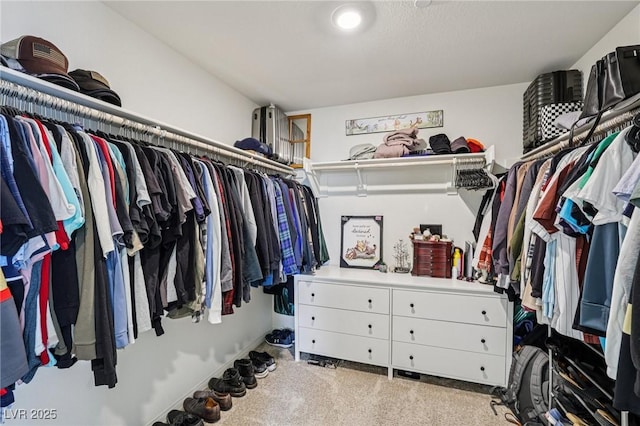 6807 Satin Silver Ct, North Las Vegas, NV 89086 - spacious closet featuring carpet flooring