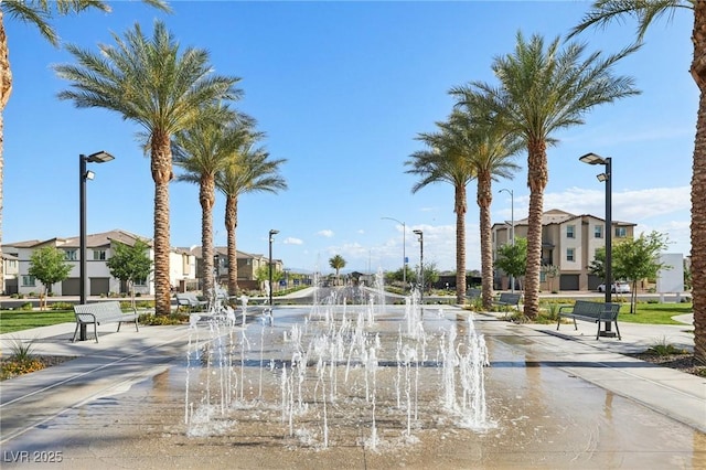 6807 Satin Silver Ct, North Las Vegas, NV 89086 - surrounding community featuring a residential view