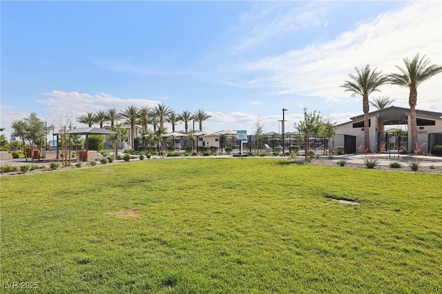 6807 Satin Silver Ct, North Las Vegas, NV 89086 - view of home's community featuring a lawn