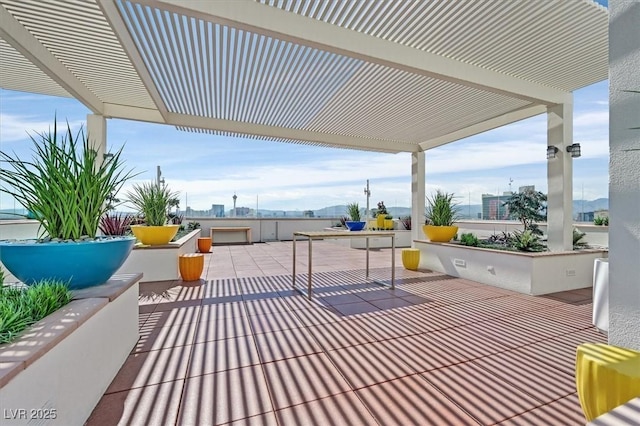 150 Las Vegas Blvd Unit 1004, Las Vegas, NV 89101 - view of patio with a pergola