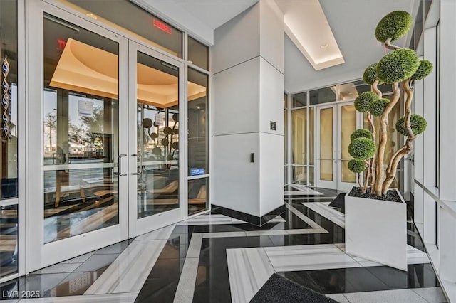 150 Las Vegas Blvd Unit 1004, Las Vegas, NV 89101 - doorway to property with french doors and wine cooler