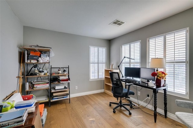 2418 Brockton Way, Henderson, NV 89074 - office space featuring wood finished floors and baseboards