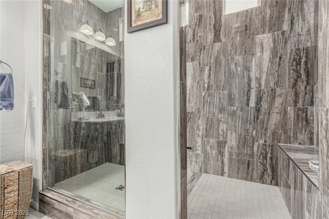 5616 Silver Cascade Ave, Las Vegas, NV 89131 - full bath with tiled shower
