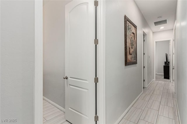 5616 Silver Cascade Ave, Las Vegas, NV 89131 - hallway with baseboards and recessed lighting