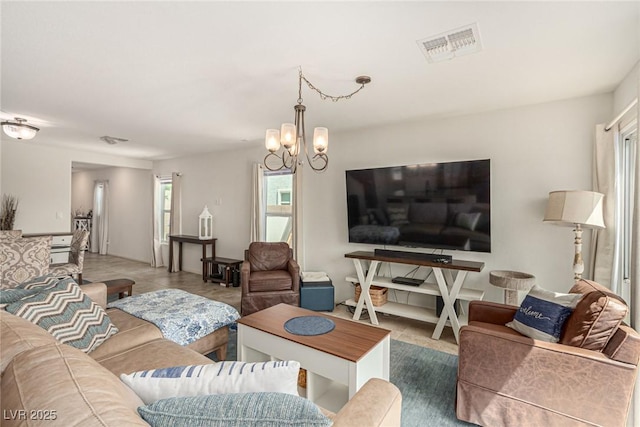 9690 Langden Brook St, Las Vegas, NV 89178 - living area with a chandelier