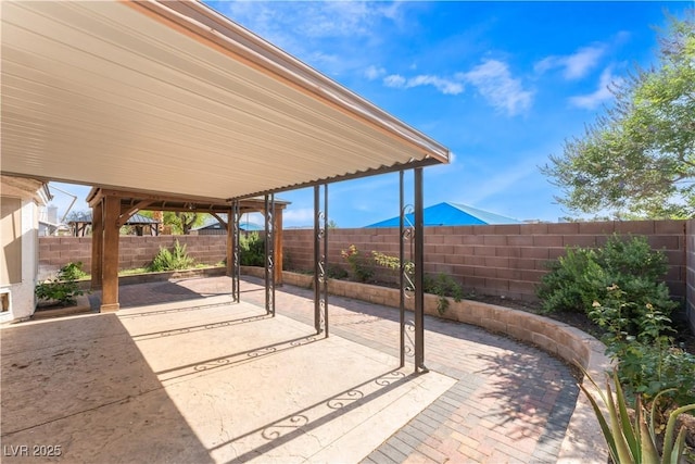 1740 Leaning Pine Way, Las Vegas, NV 89128 - fenced backyard featuring a patio