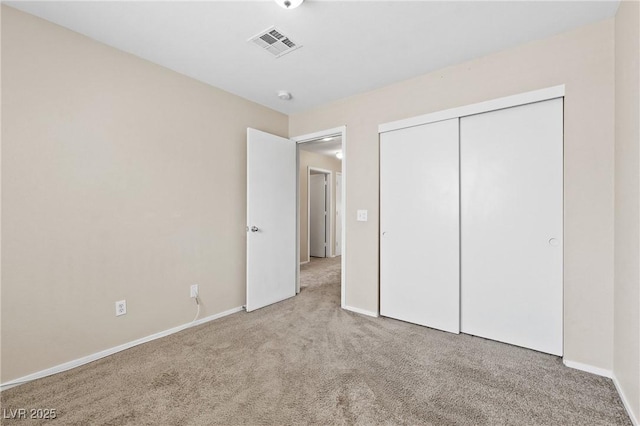 5307 Wild Orchid St, North Las Vegas, NV 89031 - unfurnished bedroom with carpet floors, baseboards, and a closet