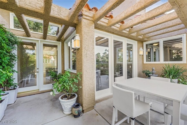 5008 Shoal Creek Cir, Las Vegas, NV 89113 - view of patio with a pergola
