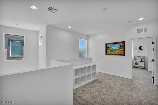 8055 Tank Loop St, Las Vegas, NV 89166 - corridor featuring carpet floors, recessed lighting, and baseboards