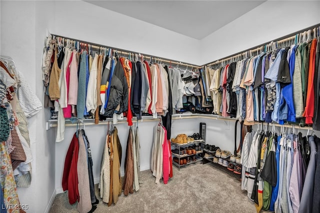8055 Tank Loop St, Las Vegas, NV 89166 - walk in closet with carpet floors