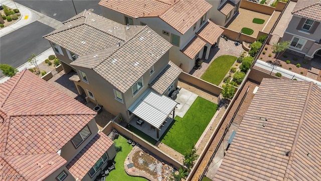8055 Tank Loop St, Las Vegas, NV 89166 - aerial perspective of suburban area