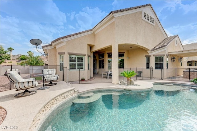 2168 Big Bar Dr, Henderson, NV 89052 - view of swimming pool featuring a patio