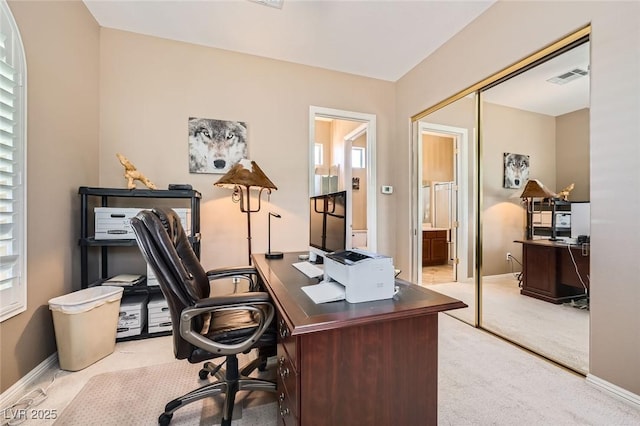 4719 Riva De Romanza St, Las Vegas, NV 89135 - office with carpet floors and plenty of natural light