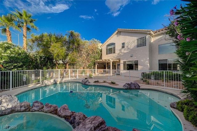 9772 Galahad Point Ct, Las Vegas, NV 89147 - view of pool featuring a pergola and a patio area
