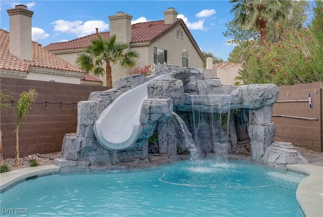 7621 Hackensack Ct, Las Vegas, NV 89128 - view of pool featuring a fenced backyard