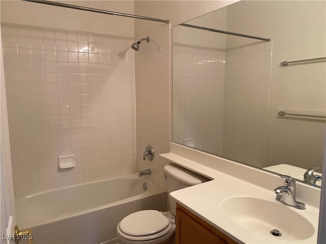 10190 Deerfield Beach Ave Unit 202, Las Vegas, NV 89129 - full bath with toilet, vanity, and washtub / shower combination