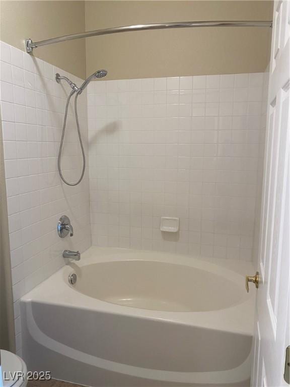 10190 Deerfield Beach Ave Unit 202, Las Vegas, NV 89129 - bathroom featuring toilet and  shower combination