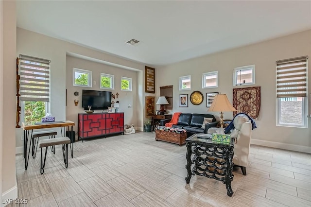 1314 Doggett Ave, Las Vegas, NV 89123 - living area featuring baseboards and wood finish floors