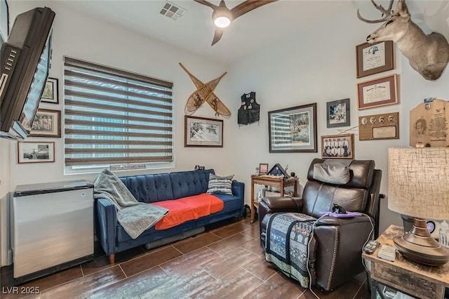 1314 Doggett Ave, Las Vegas, NV 89123 - sitting room with a ceiling fan