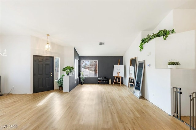 4878 Califa Dr, Las Vegas, NV 89122 - entryway with light wood-type flooring