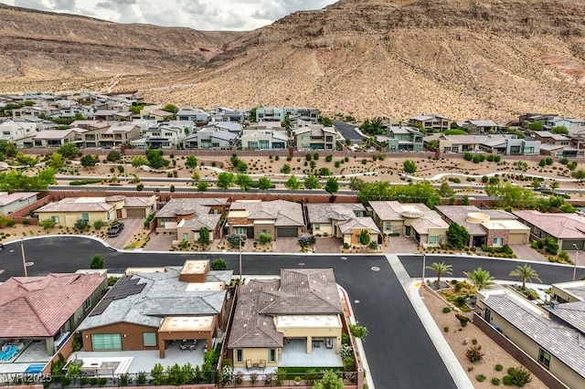 6728 Regency Ridge Ct, Las Vegas, NV 89148 - aerial perspective of suburban area with mountains