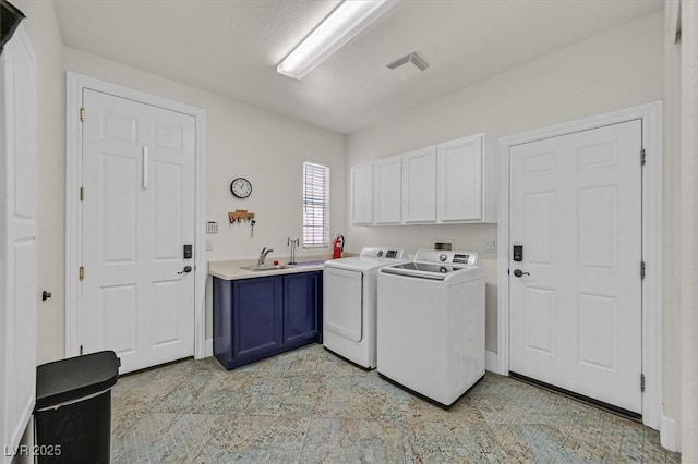 7408 Via Fiorentino St, Las Vegas, NV 89131 - laundry area featuring cabinet space and washer and clothes dryer
