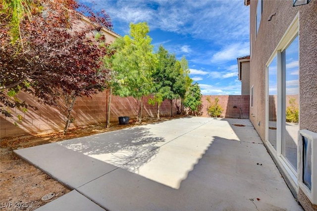 6402 Parrot Ridge Ct, Las Vegas, NV 89139 - fenced backyard featuring a patio