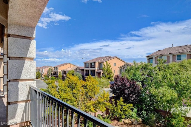 6402 Parrot Ridge Ct, Las Vegas, NV 89139 - balcony with a residential view