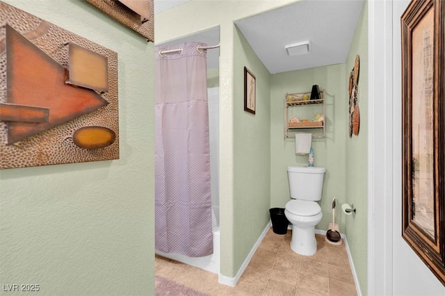 7950 W Flamingo Rd Unit 1003, Las Vegas, NV 89147 - full bathroom with tile patterned floors and shower / bath combo with shower curtain