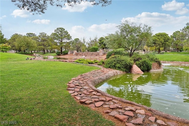 3201 Beacon Shores Cir, Las Vegas, NV 89117 - view of property's community featuring a lawn