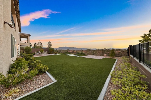4702 Amazing View St, Las Vegas, NV 89129 - view of yard with a patio area