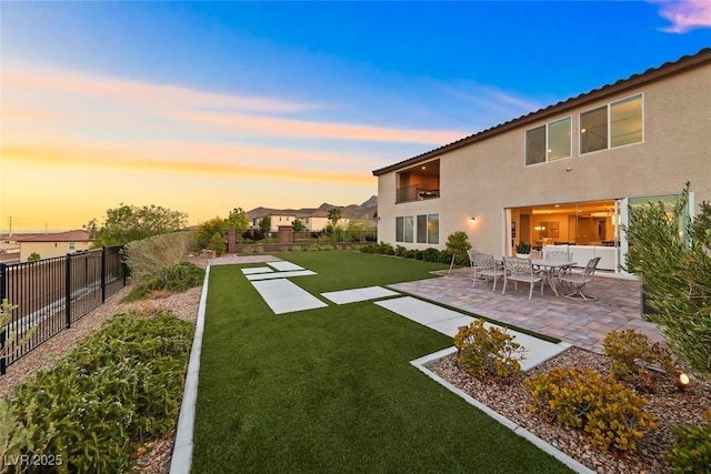 4702 Amazing View St, Las Vegas, NV 89129 - view of yard with a patio