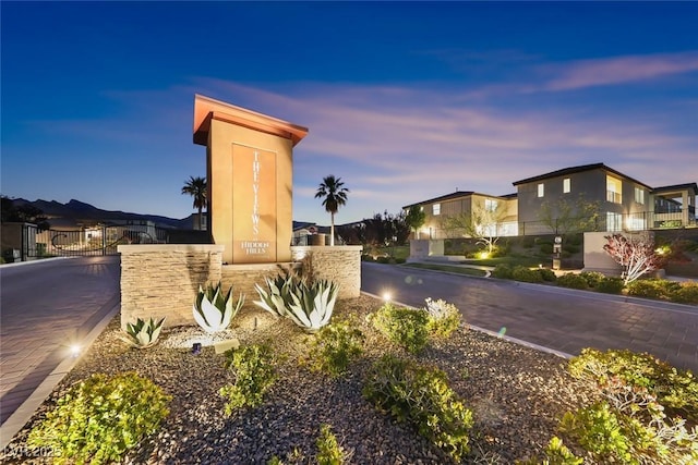 4702 Amazing View St, Las Vegas, NV 89129 - community / neighborhood sign featuring a residential view