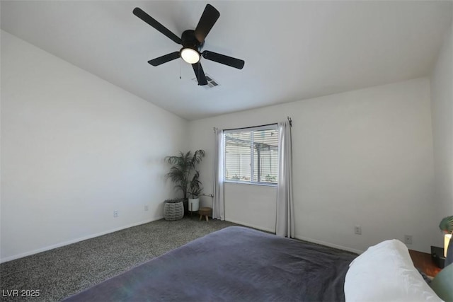520 Blackbird Knoll Ct, North Las Vegas, NV 89084 - carpeted bedroom with baseboards and a ceiling fan