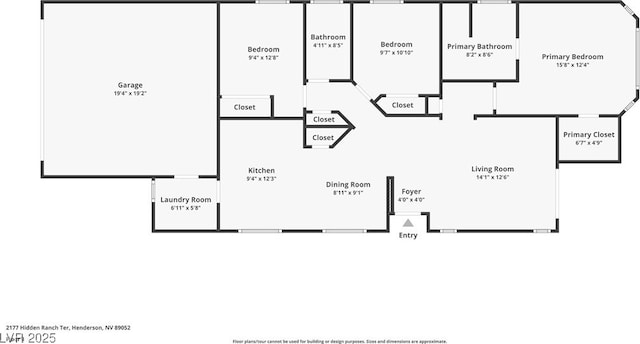 2177 Hidden Ranch Ter, Henderson, NV 89052 - home floor plan