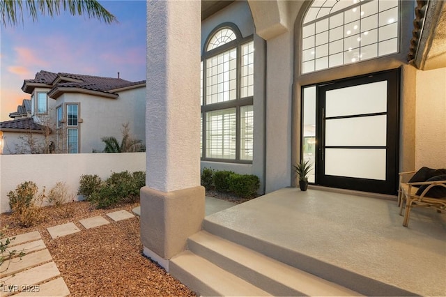 5225 Villa Dante Ave, Las Vegas, NV 89141 - foyer with a high ceiling