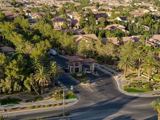 5225 Villa Dante Ave, Las Vegas, NV 89141 - aerial overview of property's location with nearby suburban area