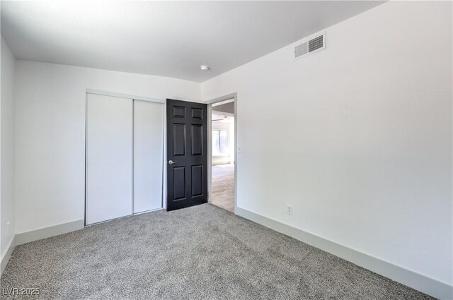 1805 Amboy Dr, Las Vegas, NV 89108 - unfurnished bedroom featuring carpet flooring and a closet