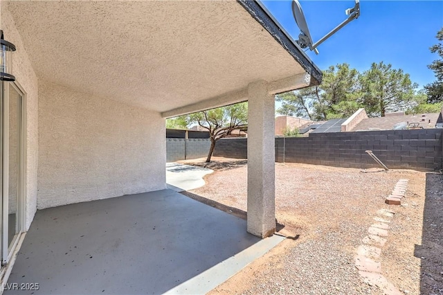 1805 Amboy Dr, Las Vegas, NV 89108 - fenced backyard with a patio