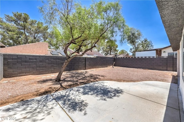 1805 Amboy Dr, Las Vegas, NV 89108 - fenced backyard with a patio area